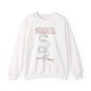 Nirvana Serve The Servants Unisex Heavy Blend™ Crewneck Sweatshirt