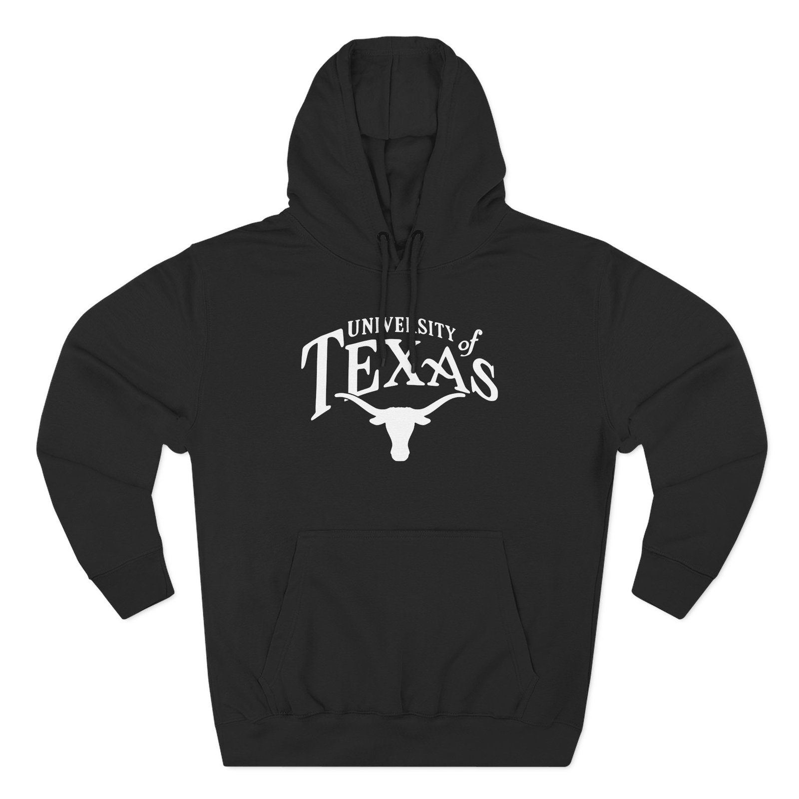 Texas Longhorns Pennant Three-Panel Fleece Hoodie