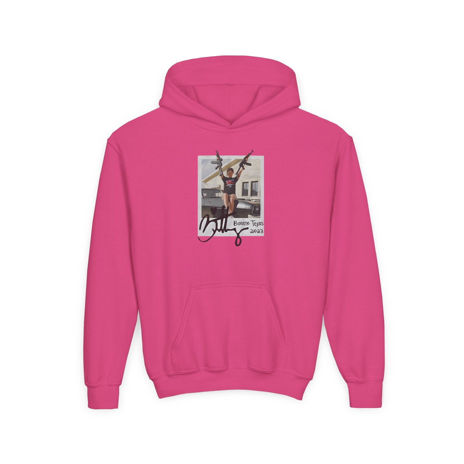 Youth Roman Atwood Brittney in Texas Heavy Blend Hooded Sweatshirt