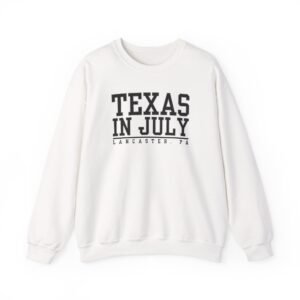 Texas in July Unisex Heavy Blend™ Crewneck Sweatshirt