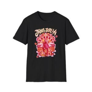 Janis Joplin Groovy Unisex Softstyle T-Shirt
