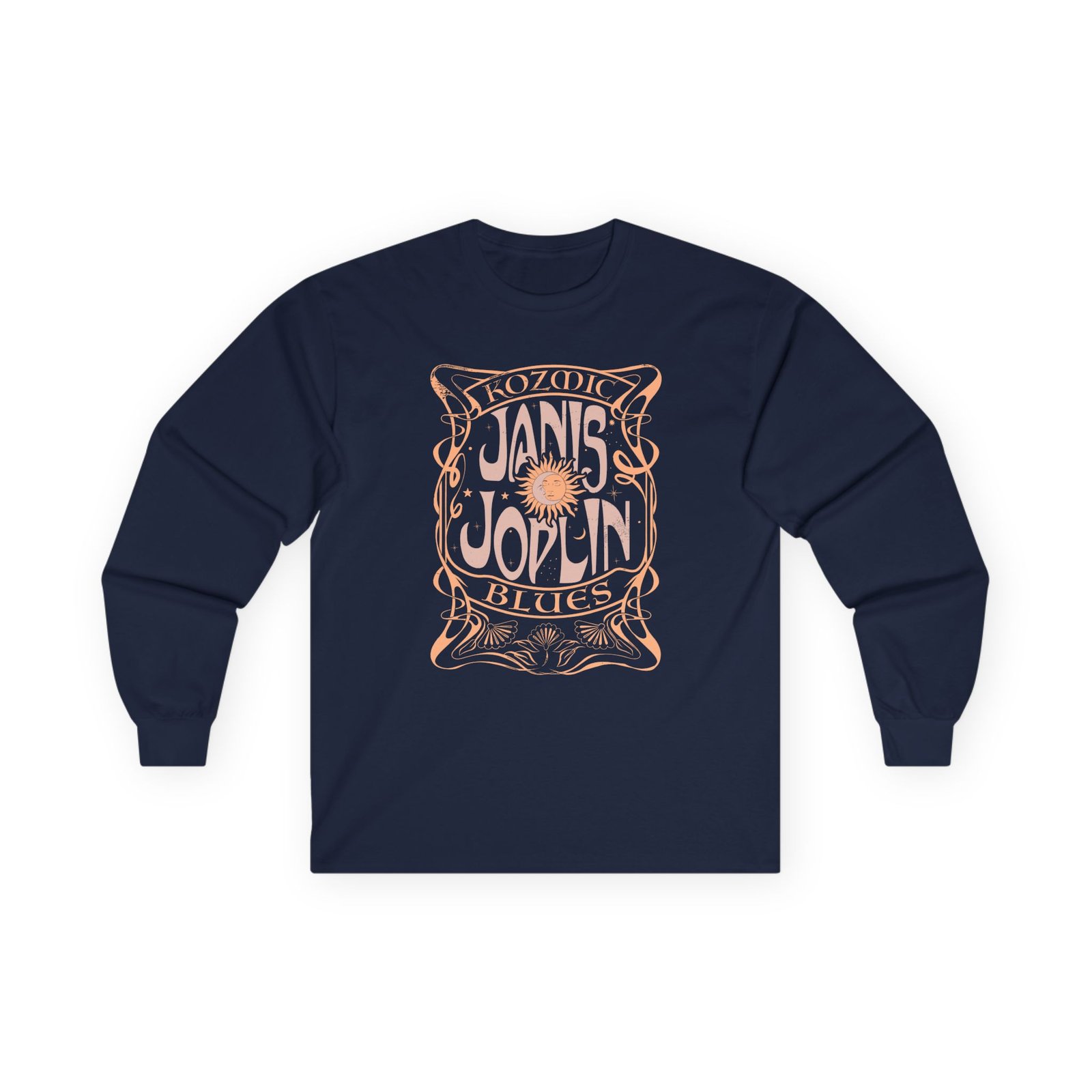 Janis Joplin Kozmic Unisex Ultra Cotton Long Sleeve Tee