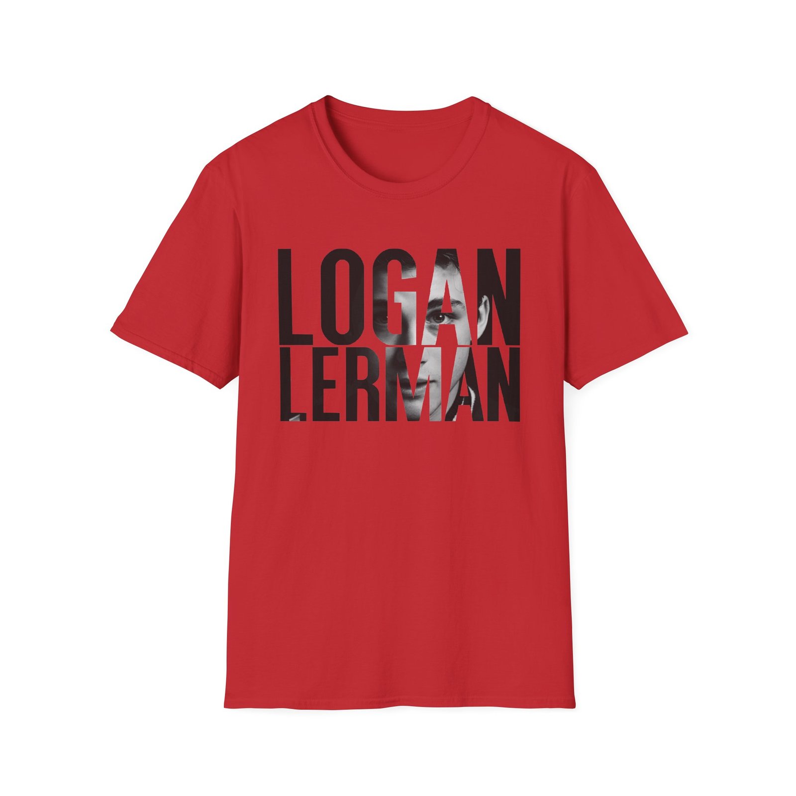 Logan Lerman Unisex Softstyle T-Shirt