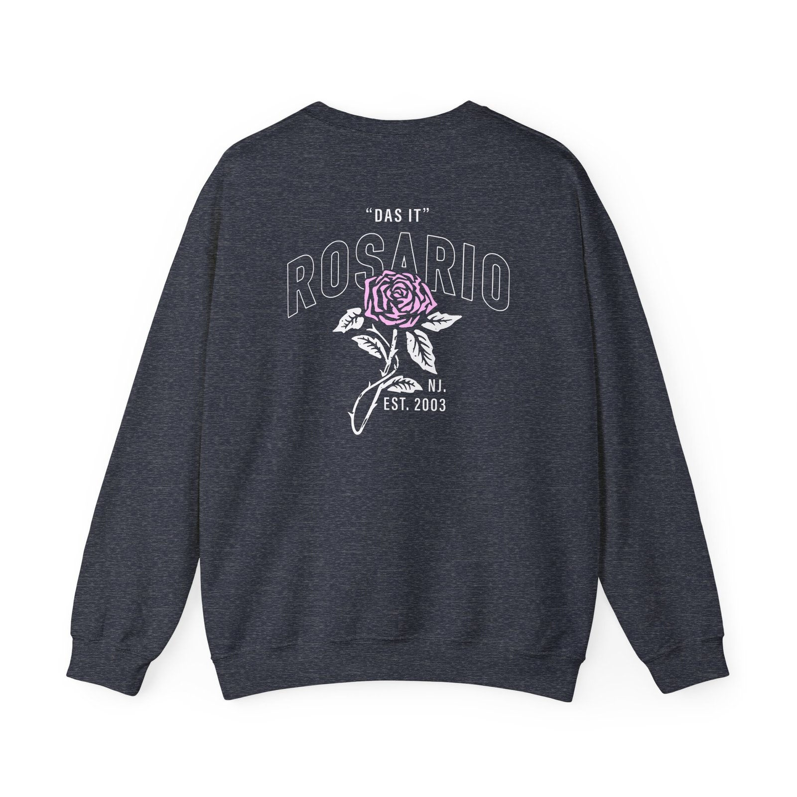 Alejandro Merch Rosario Rose Unisex Heavy Blend™ Crewneck Sweatshirt