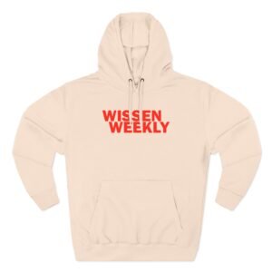 Wissen Weekly BRAIN FOOD CLUB Three-Panel Fleece Hoodie