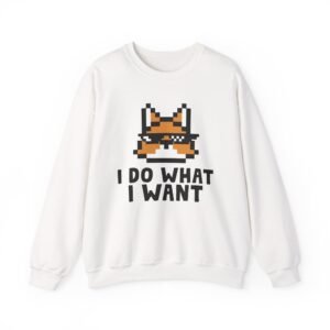 Seapeekay I Do What I Want Unisex Heavy Blend™ Crewneck Sweatshirt