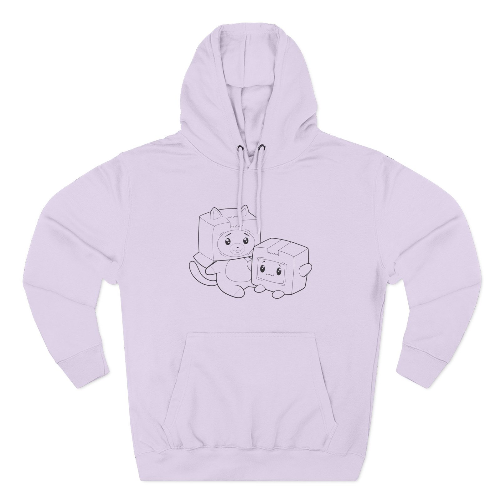 Lankybox Lankybox Color Changing Three-panel Fleece Hoodie
