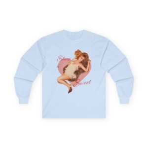 Short N' Sweet Heart Ivory Unisex Ultra Cotton Long Sleeve Tee