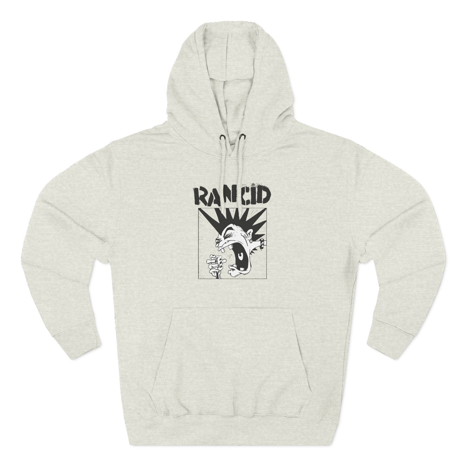Rancid Screaming Mohawk Three-Panel Fleece Hoodie
