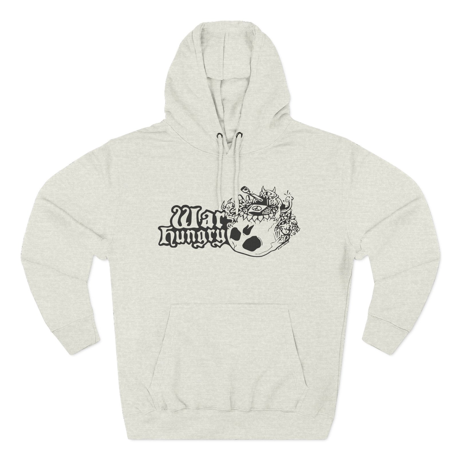War Hungry Three-Panel Fleece Hoodie