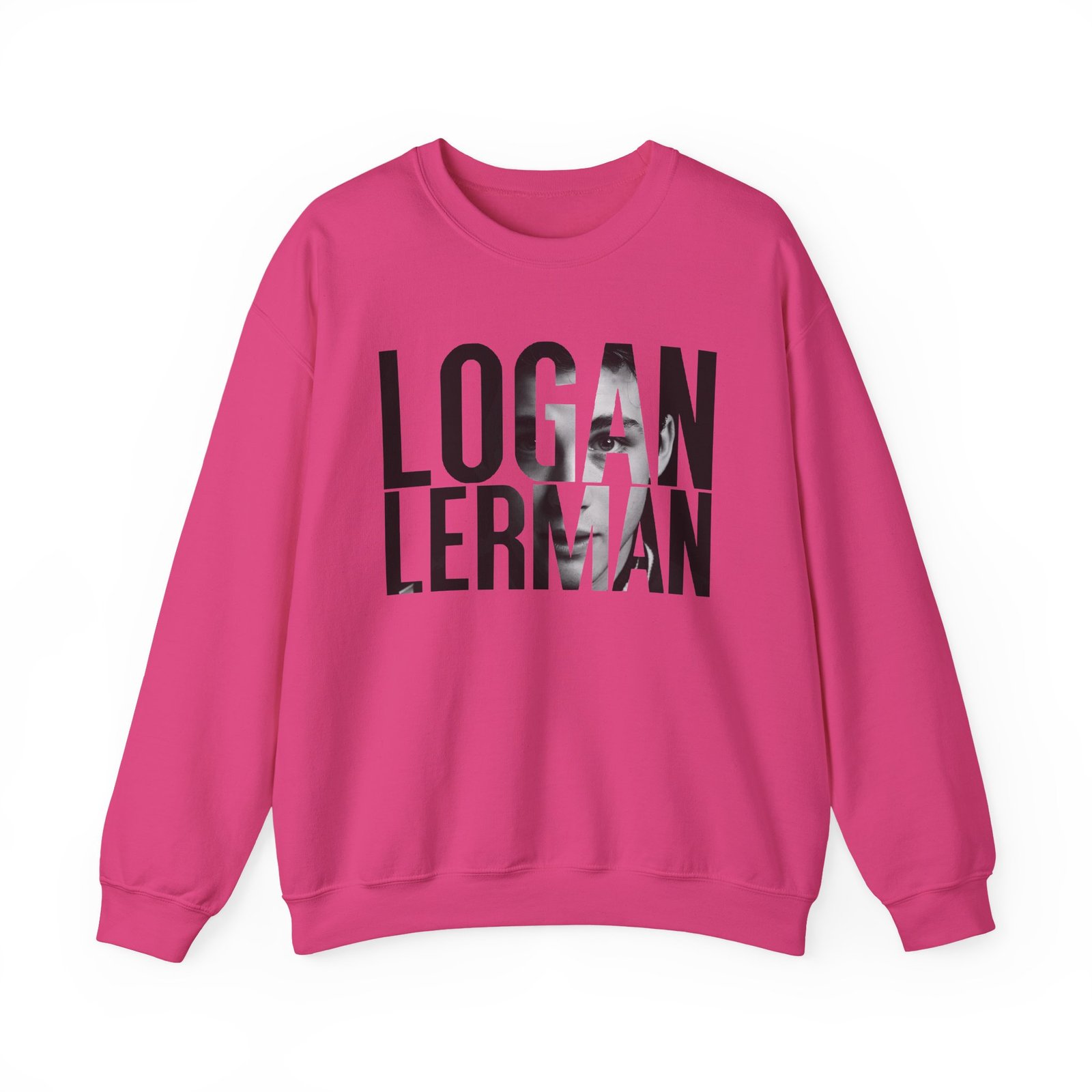 Logan Lerman Unisex Heavy Blend™ Crewneck Sweatshirt