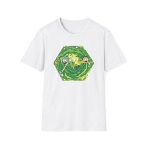 Rick and Morty Funny Anime Unisex Softstyle T-shirt