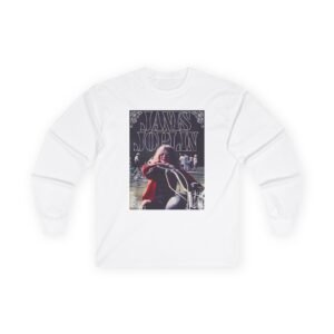 Janis Joplin Greatest Hits Motorcycle Cover Unisex Ultra Cotton Long Sleeve Tee