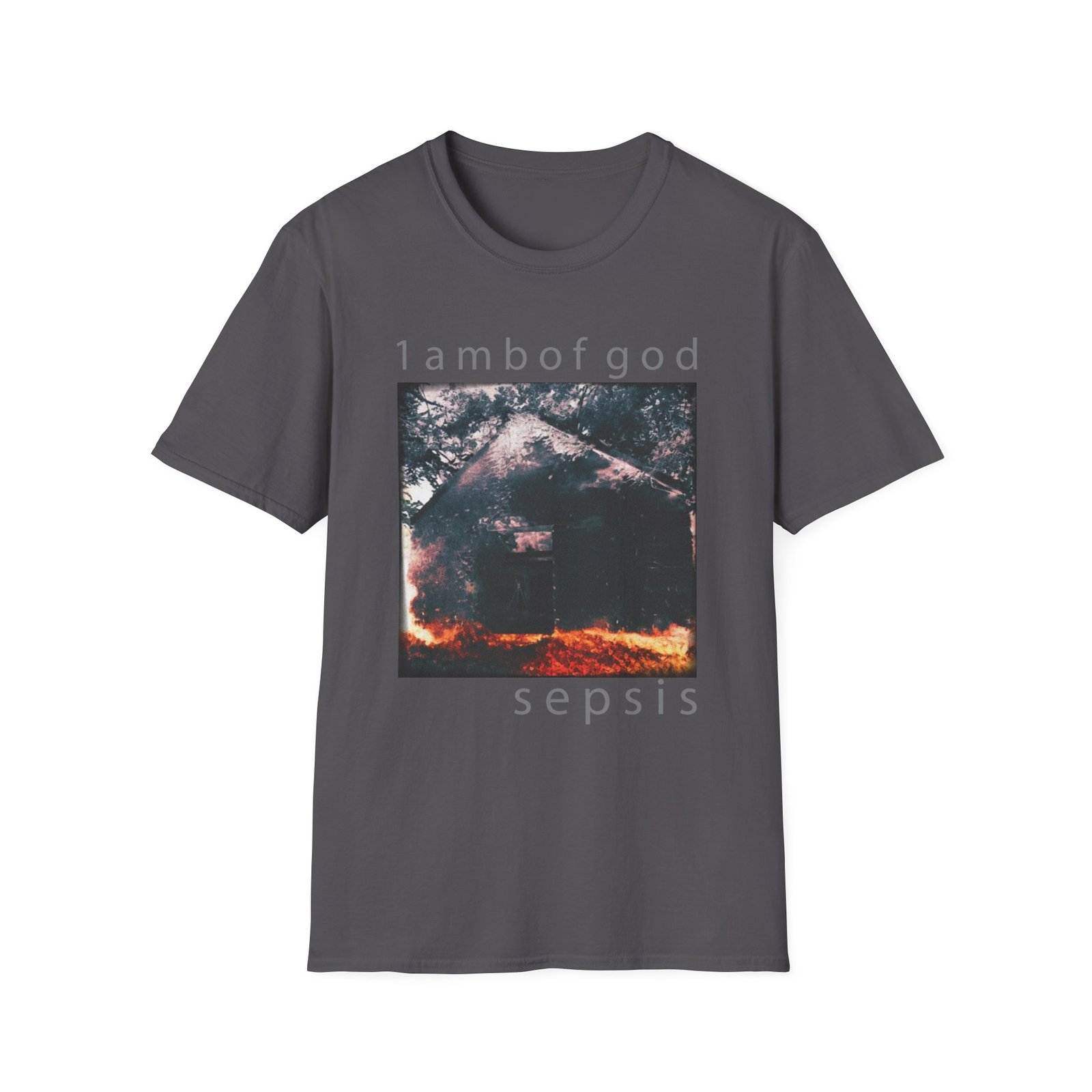 Lamb of God Sepsis Cover Unisex Softstyle T-Shirt