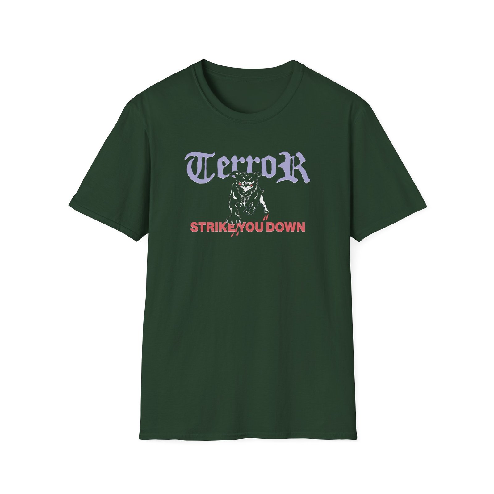 Terror Strike You Down Unisex Softstyle T-Shirt