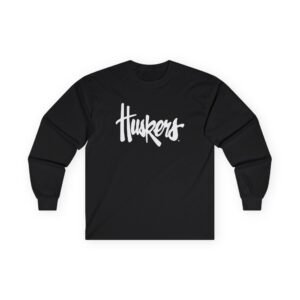 Huskerrs Logo Unisex Ultra Cotton Long Sleeve Tee