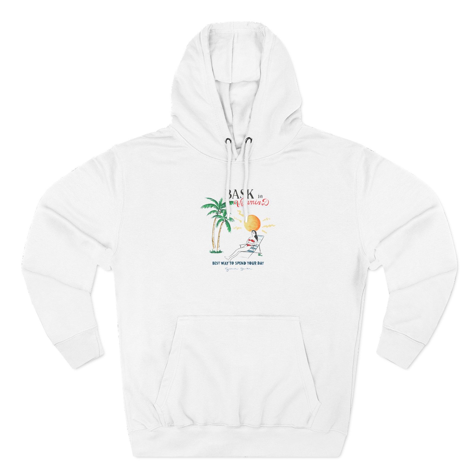 Sienna Mae Bask in Vitamin D Three-Panel Fleece Hoodie