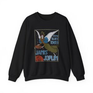 Janis Joplin Kozmic Blues 1969 Unisex Heavy Blend™ Crewneck Sweatshirt