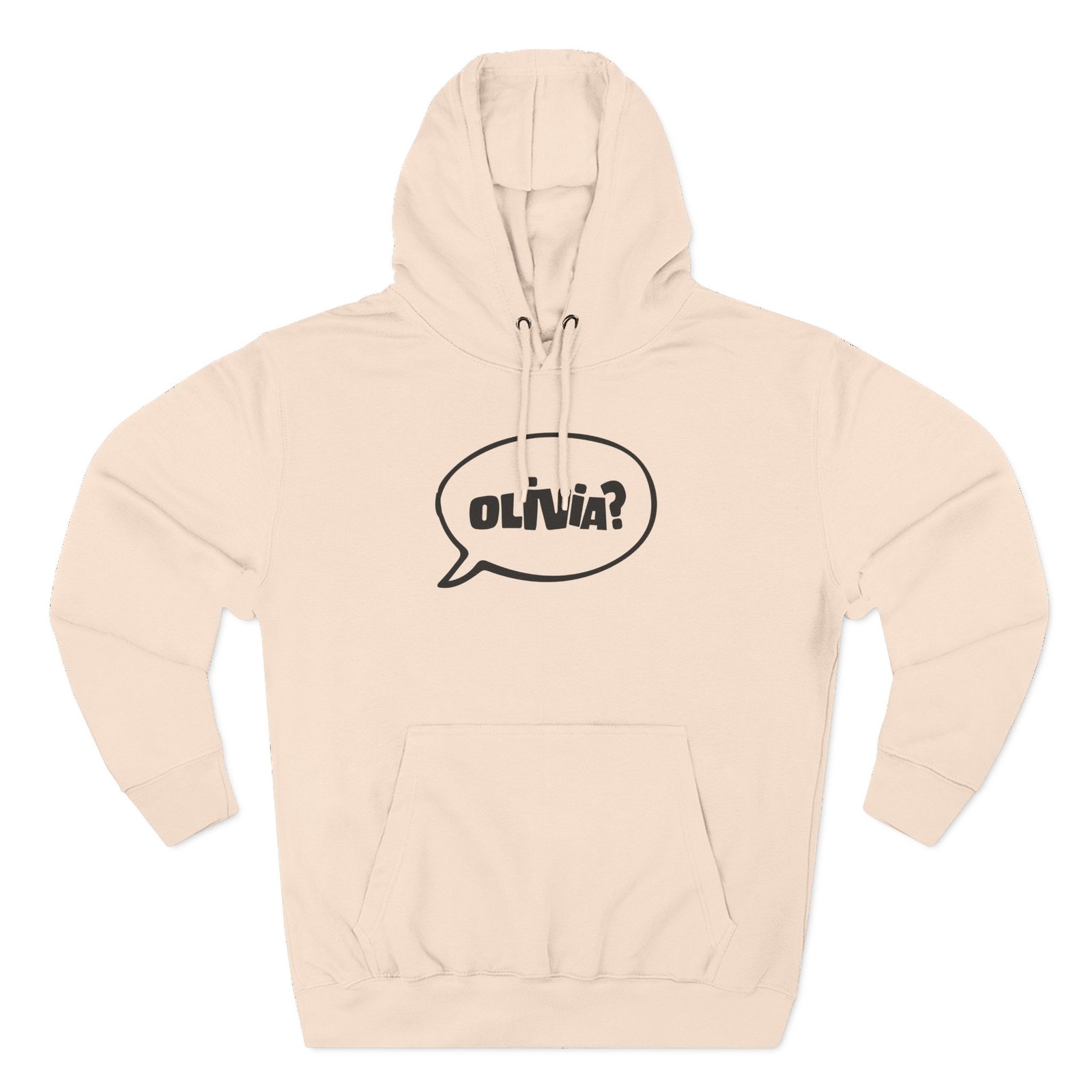 Nate Bargatze Three-panel Fleece Hoodie
