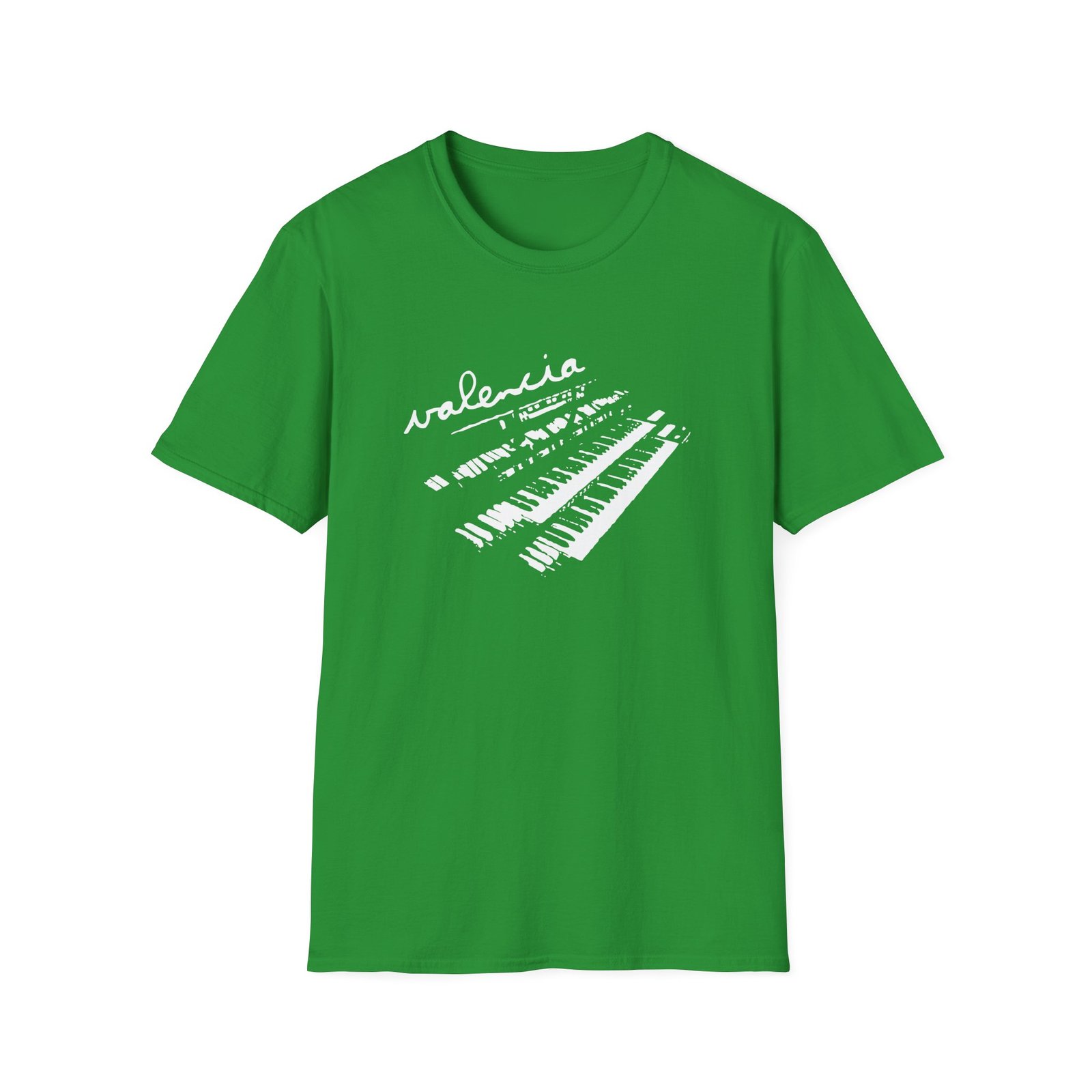 Valencia Piano Unisex Softstyle T-shirt