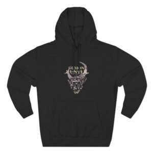 Demon Hunter Skull Three-panel Fleece Hoodie