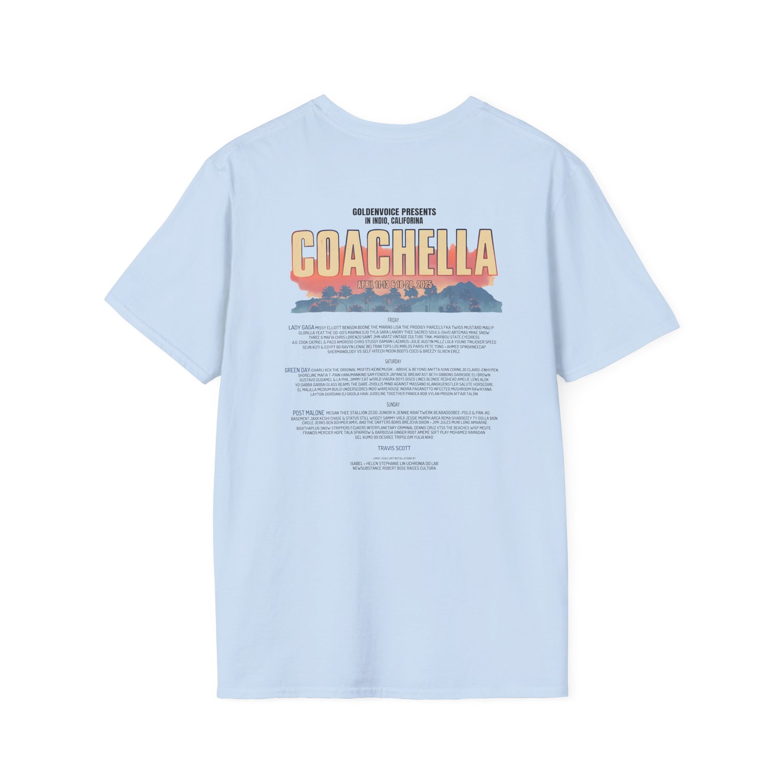 Coachella Golden Hour Unisex Softstyle T-Shirt