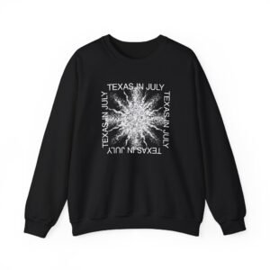 Texas in July Without Reason Cover Unisex Heavy Blend™ Crewneck Sweatshirt