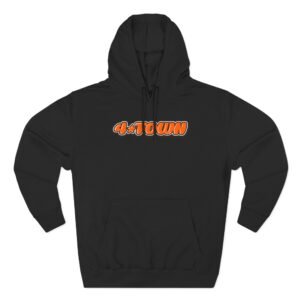 4town Nobody Like U Three-Panel Fleece Hoodie