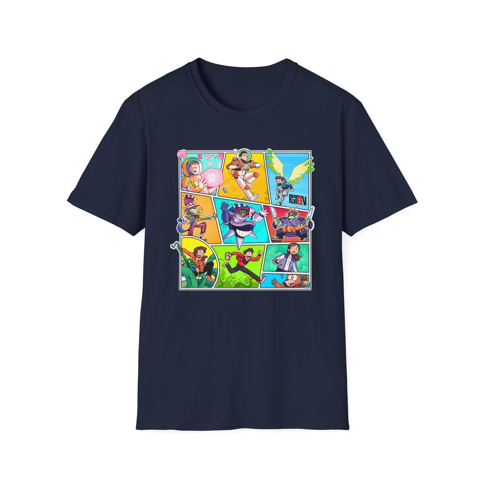 Fgteev Blasts Off Unisex Softstyle T-Shirt