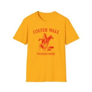 Colter Wall Western Music Youth Unisex Softstyle T-shirt