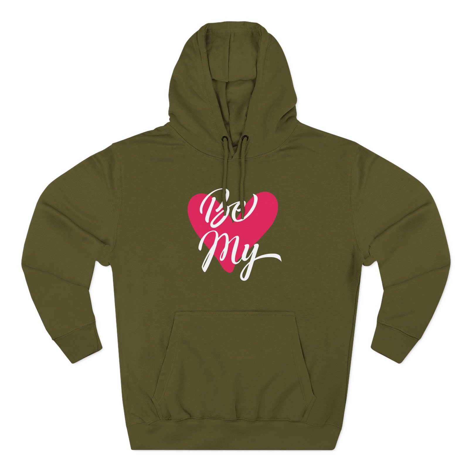 Valentines Day Three-panel Fleece Hoodie