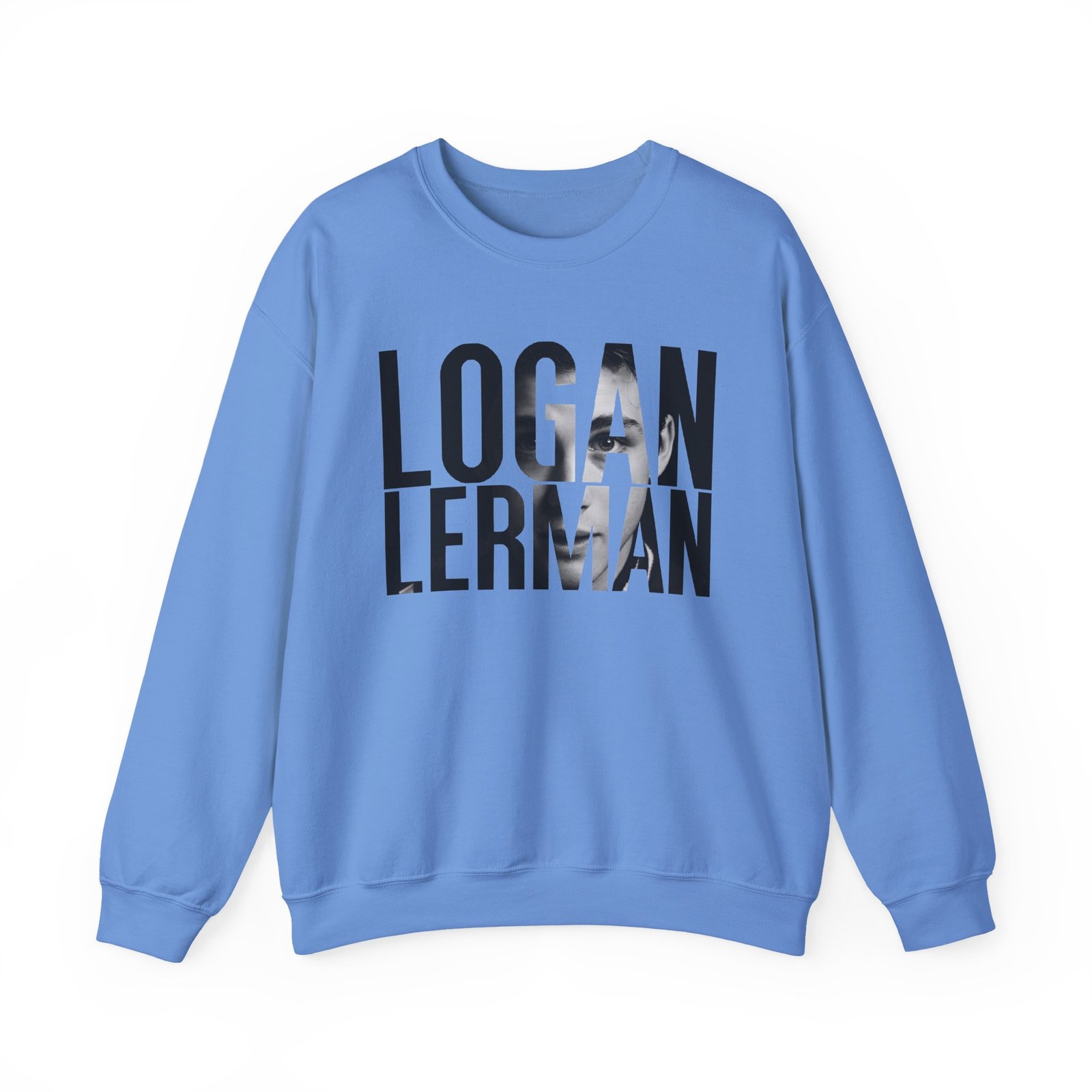 Logan Lerman Unisex Heavy Blend™ Crewneck Sweatshirt