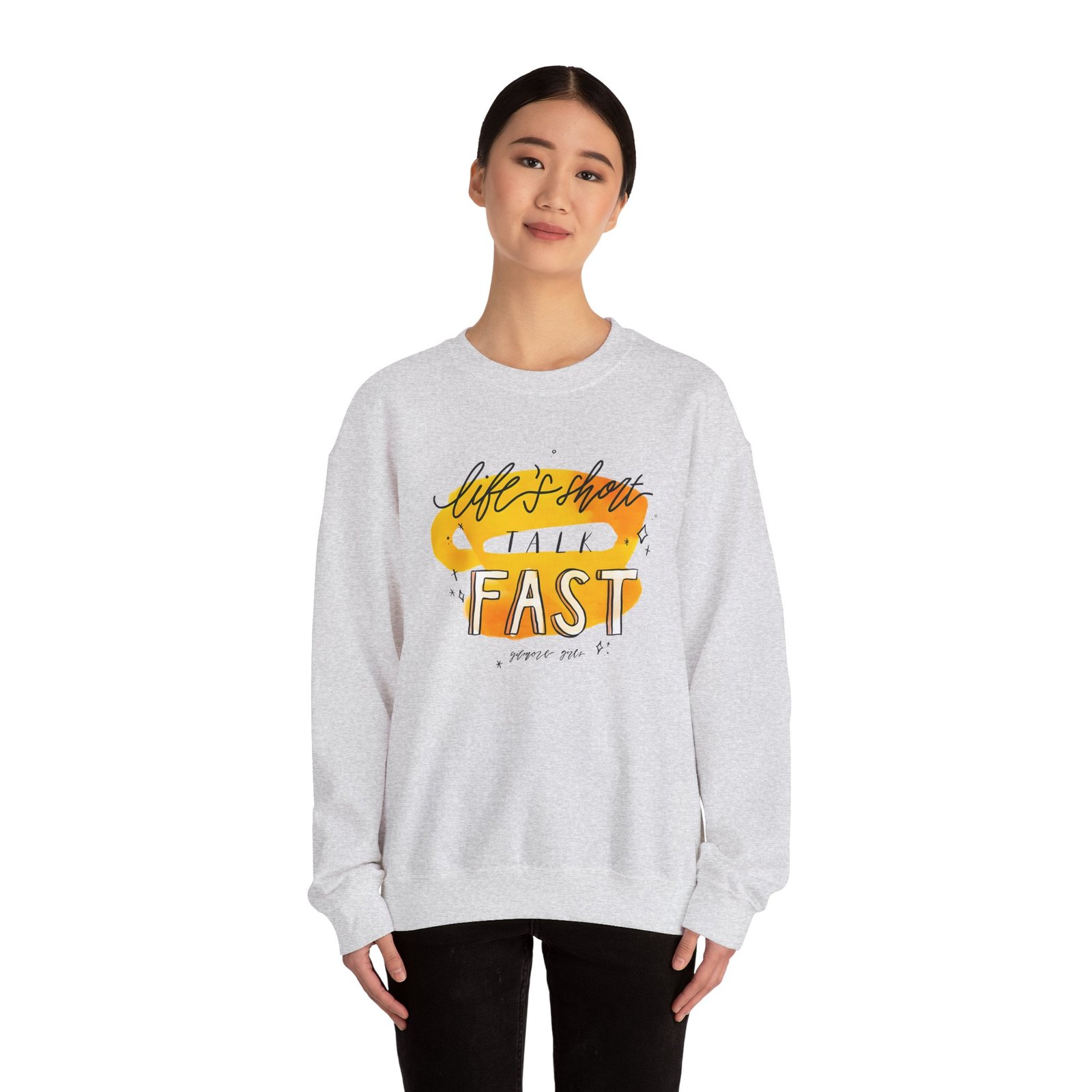 Gilmore Girls Life's Unisex Heavy Blend™ Crewneck Sweatshirt