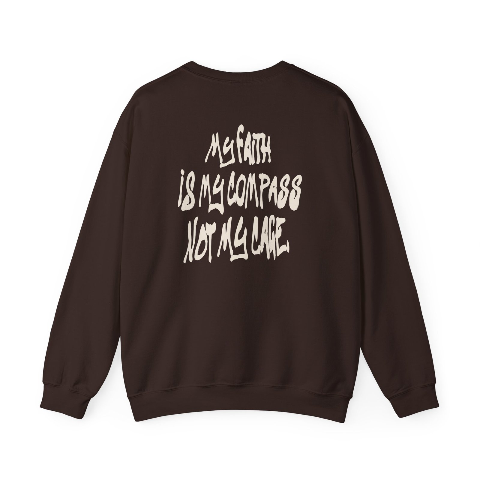 Lecrae Faith is My Compas Unisex Heavy Blend™ Crewneck Sweatshirt