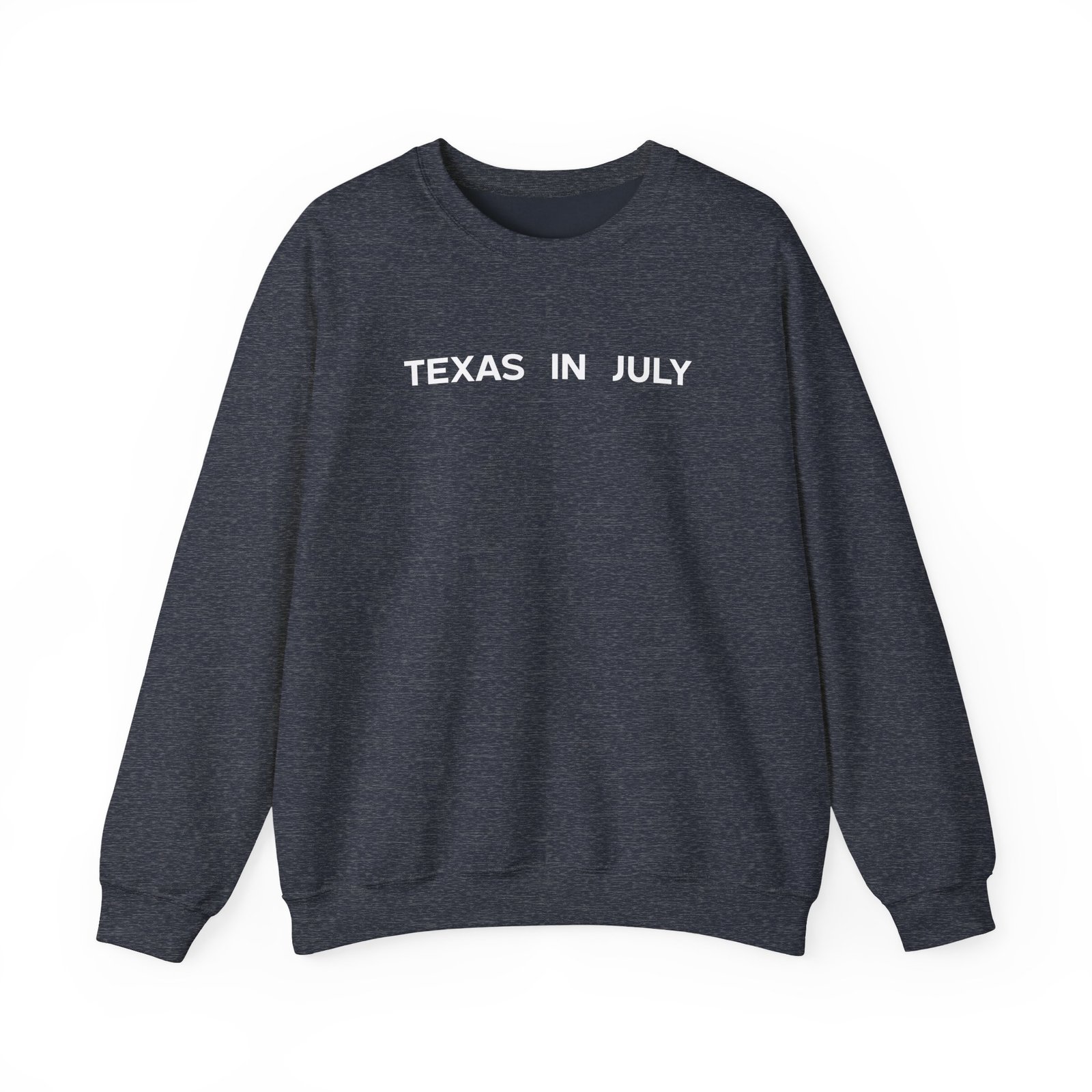 Texas in July Tracklist Unisex Heavy Blend™ Crewneck Sweatshirt