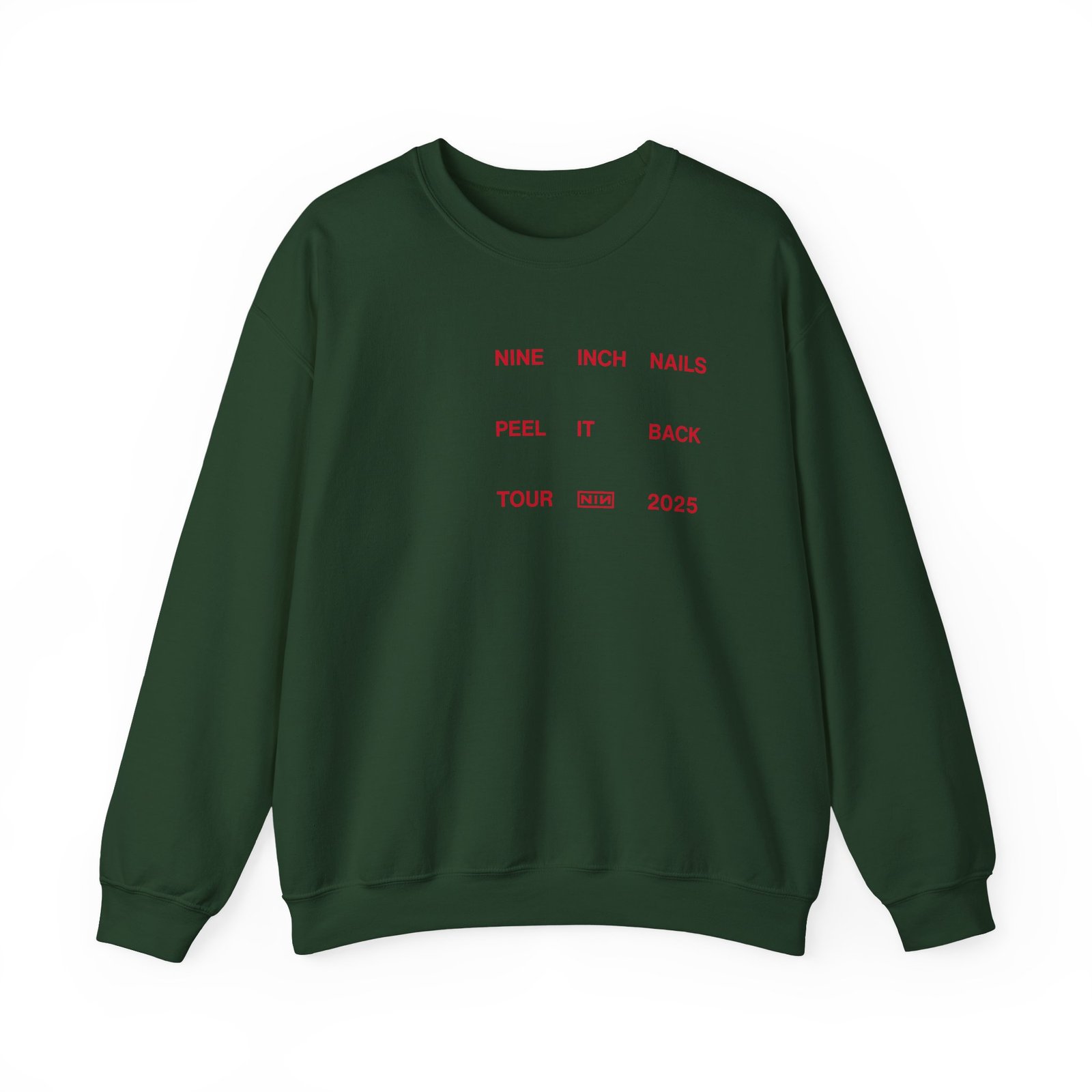 Nine Inch Nails Tour Unisex Heavy Blend™ Crewneck Sweatshirt