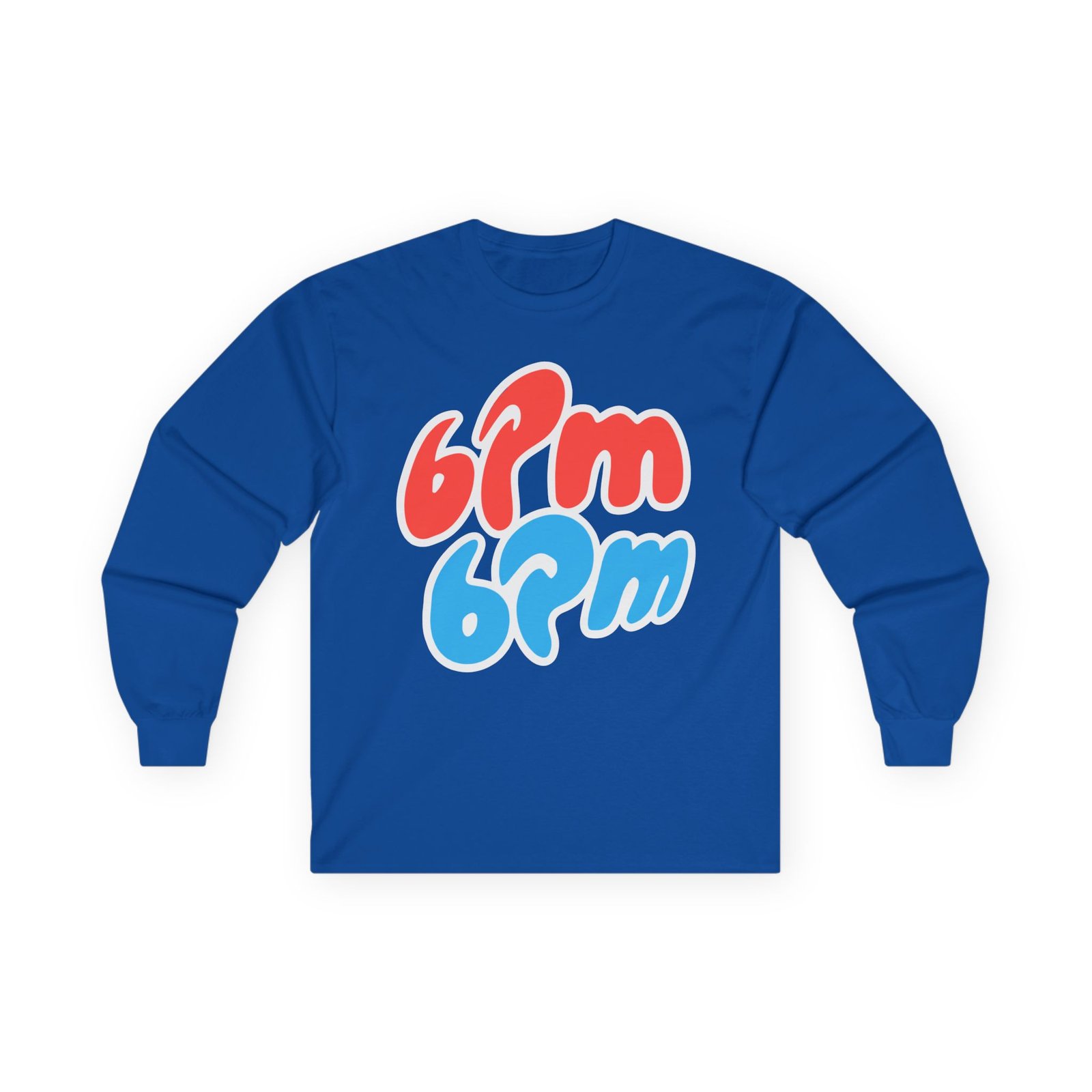 6pm Records Ice Cream Unisex Ultra Cotton Long Sleeve Tee
