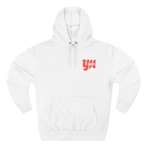 6pm Records YH Three-Panel Fleece Hoodie