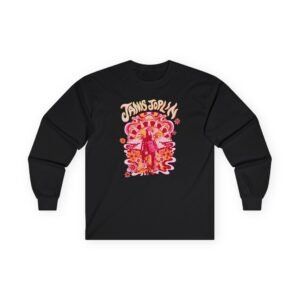 Janis Joplin Groovy Unisex Ultra Cotton Long Sleeve Tee