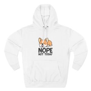 Nope Three-Panel Fleece Hoodie