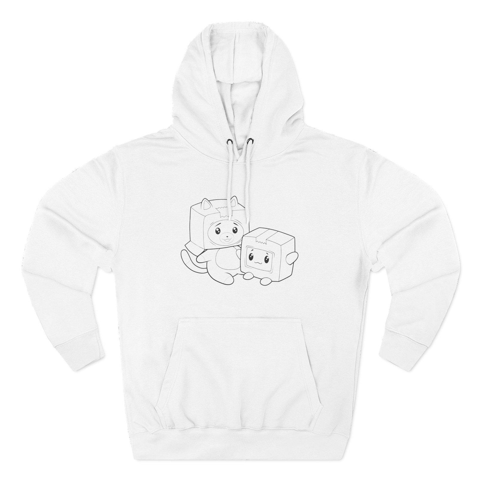 Lankybox Lankybox Color Changing Three-panel Fleece Hoodie