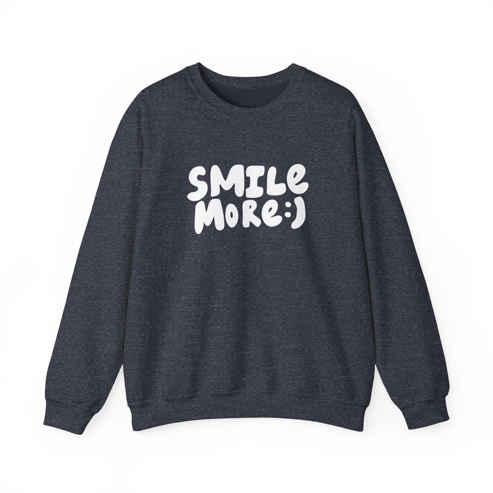 Roman Atwood Smile More Unisex Heavy Blend Crewneck Sweatshirt