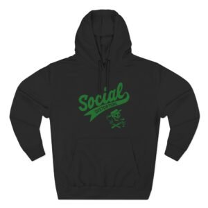 SD Skull Three-Panel Fleece Hoodie