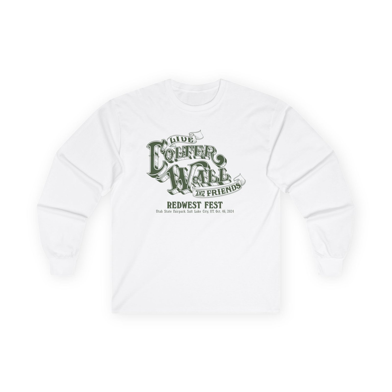 Colter Wall RedWest Fest Unisex Ultra Cotton Long Sleeve Tee