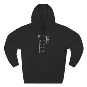 Cooking Three-Panel Fleece Hoodie