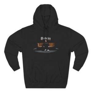 Merkules Survivor's Guilt Album Cover Three-Panel Fleece Hoodie