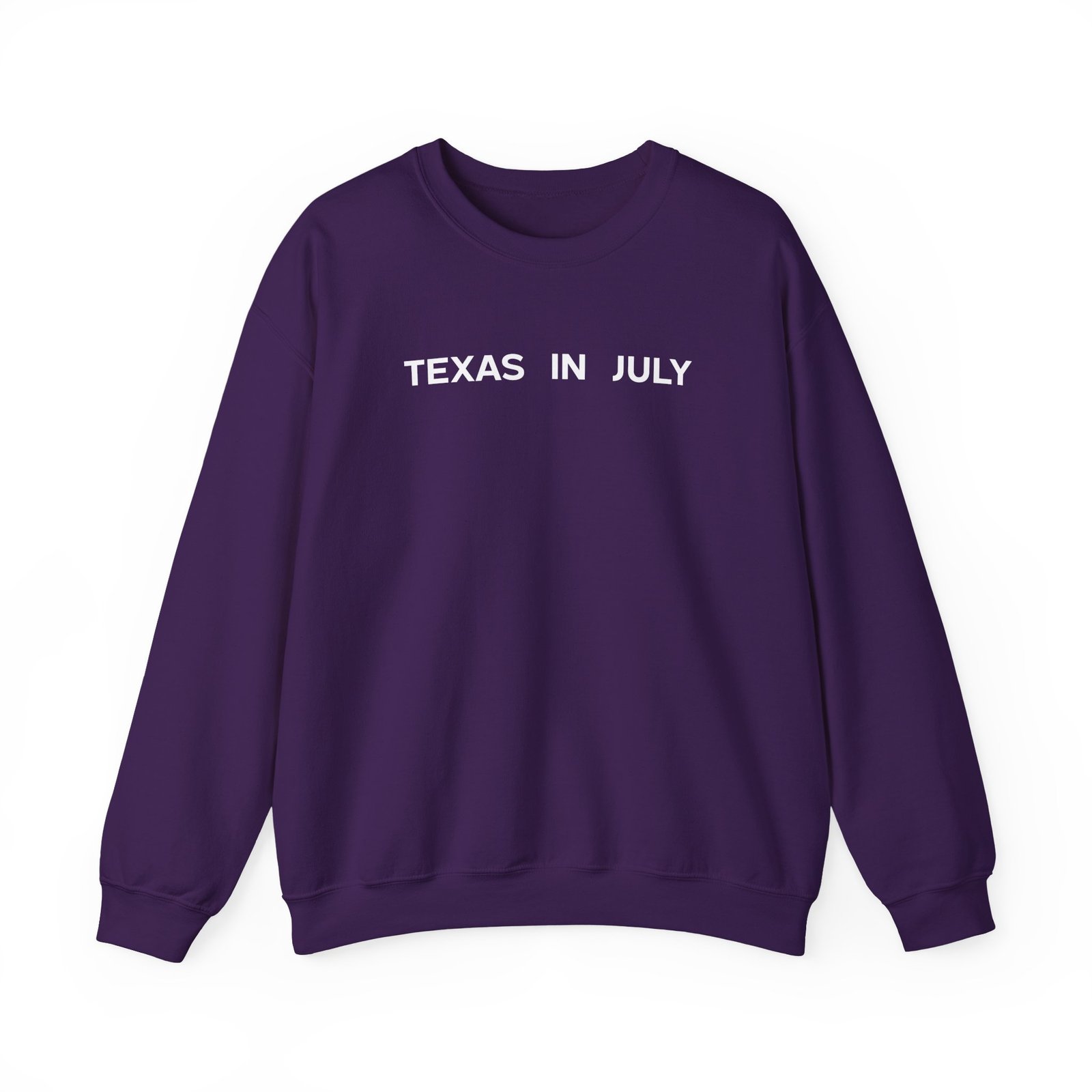 Texas in July Tracklist Unisex Heavy Blend™ Crewneck Sweatshirt
