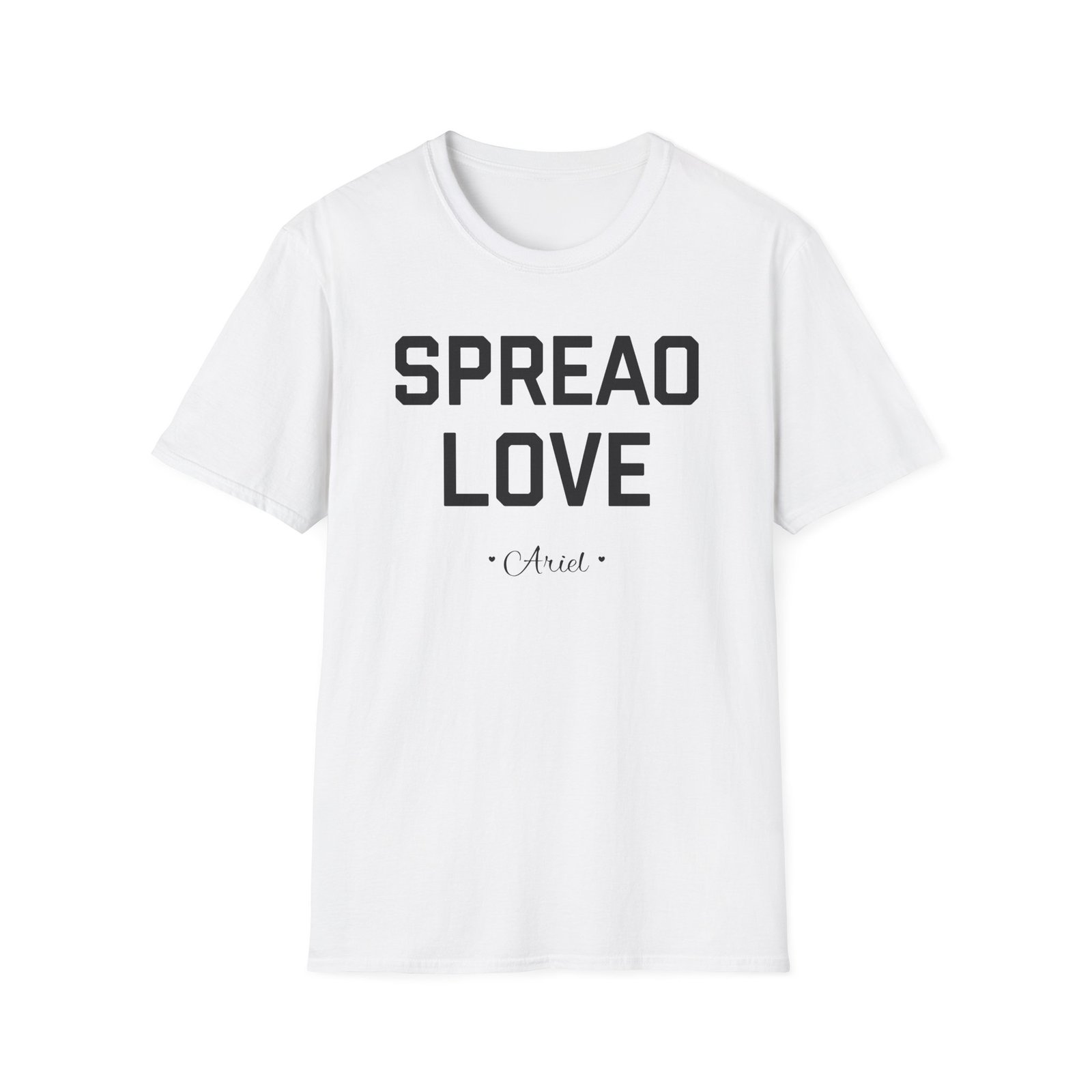 Baby Ariel Spread Love Unisex Softstyle T-shirt