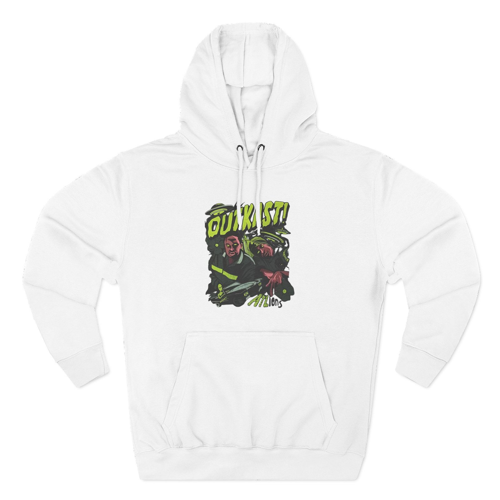 Outkast Three-Panel Fleece Hoodie