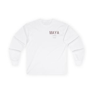 Maya Unisex Ultra Cotton Long Sleeve Tee